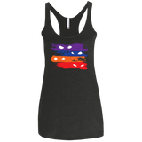 Ninja Flag Women's Triblend Racerback Tank