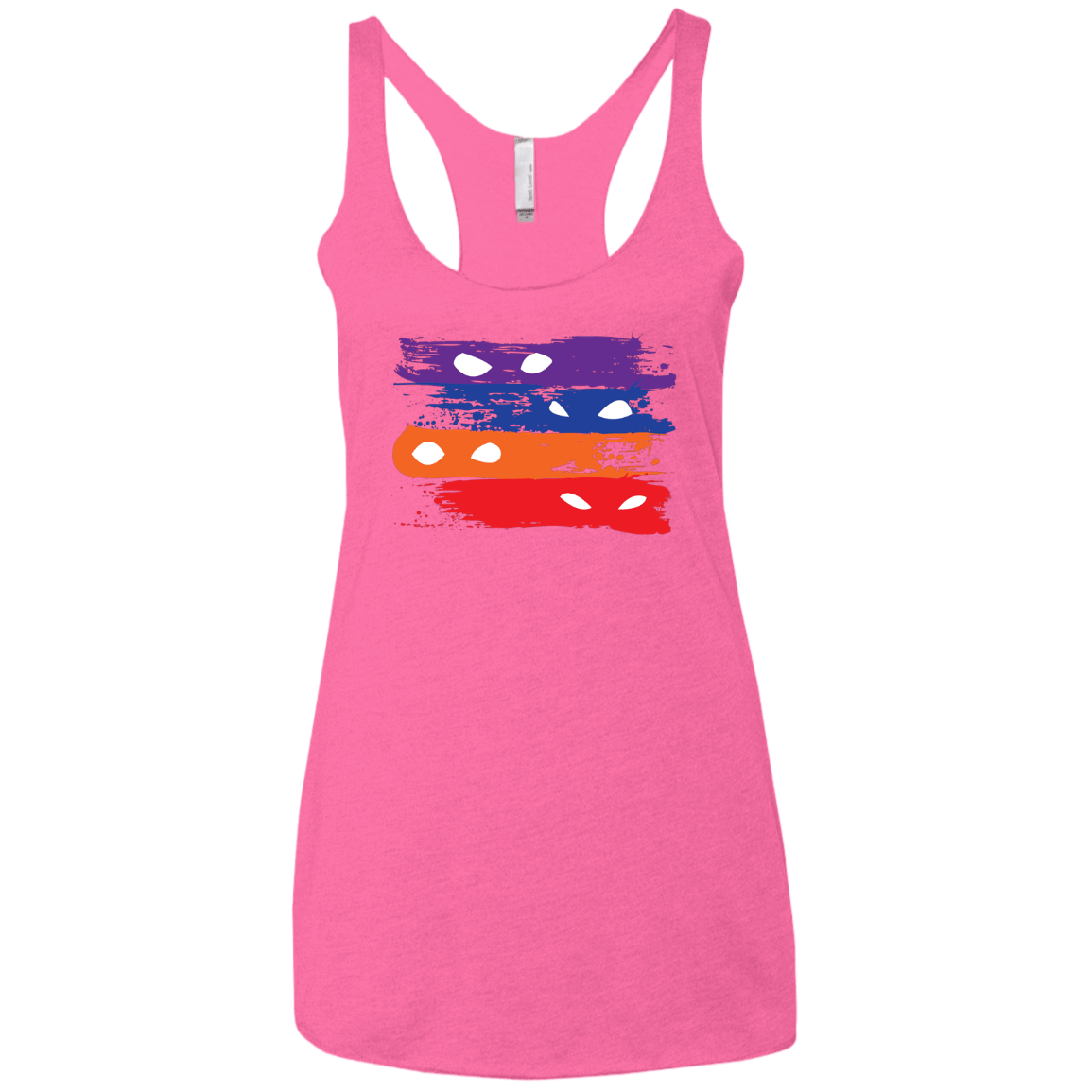 T-Shirts Vintage Pink / X-Small Ninja Flag Women's Triblend Racerback Tank