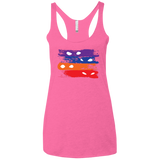 T-Shirts Vintage Pink / X-Small Ninja Flag Women's Triblend Racerback Tank