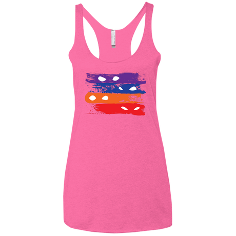 T-Shirts Vintage Pink / X-Small Ninja Flag Women's Triblend Racerback Tank