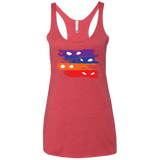 T-Shirts Vintage Red / X-Small Ninja Flag Women's Triblend Racerback Tank