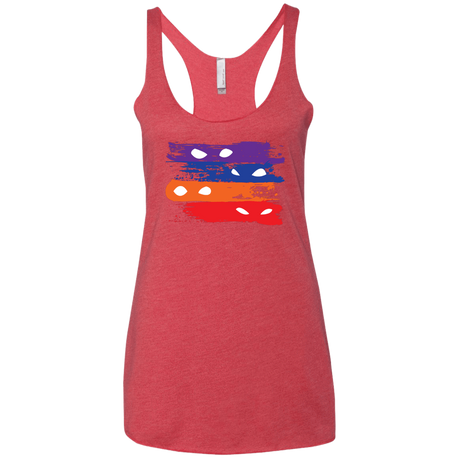 T-Shirts Vintage Red / X-Small Ninja Flag Women's Triblend Racerback Tank