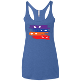 T-Shirts Vintage Royal / X-Small Ninja Flag Women's Triblend Racerback Tank