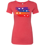T-Shirts Vintage Red / S Ninja Flag Women's Triblend T-Shirt