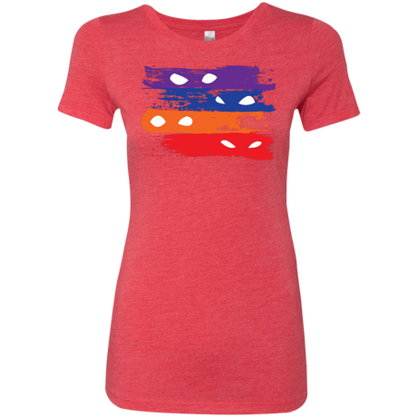 T-Shirts Vintage Red / S Ninja Flag Women's Triblend T-Shirt