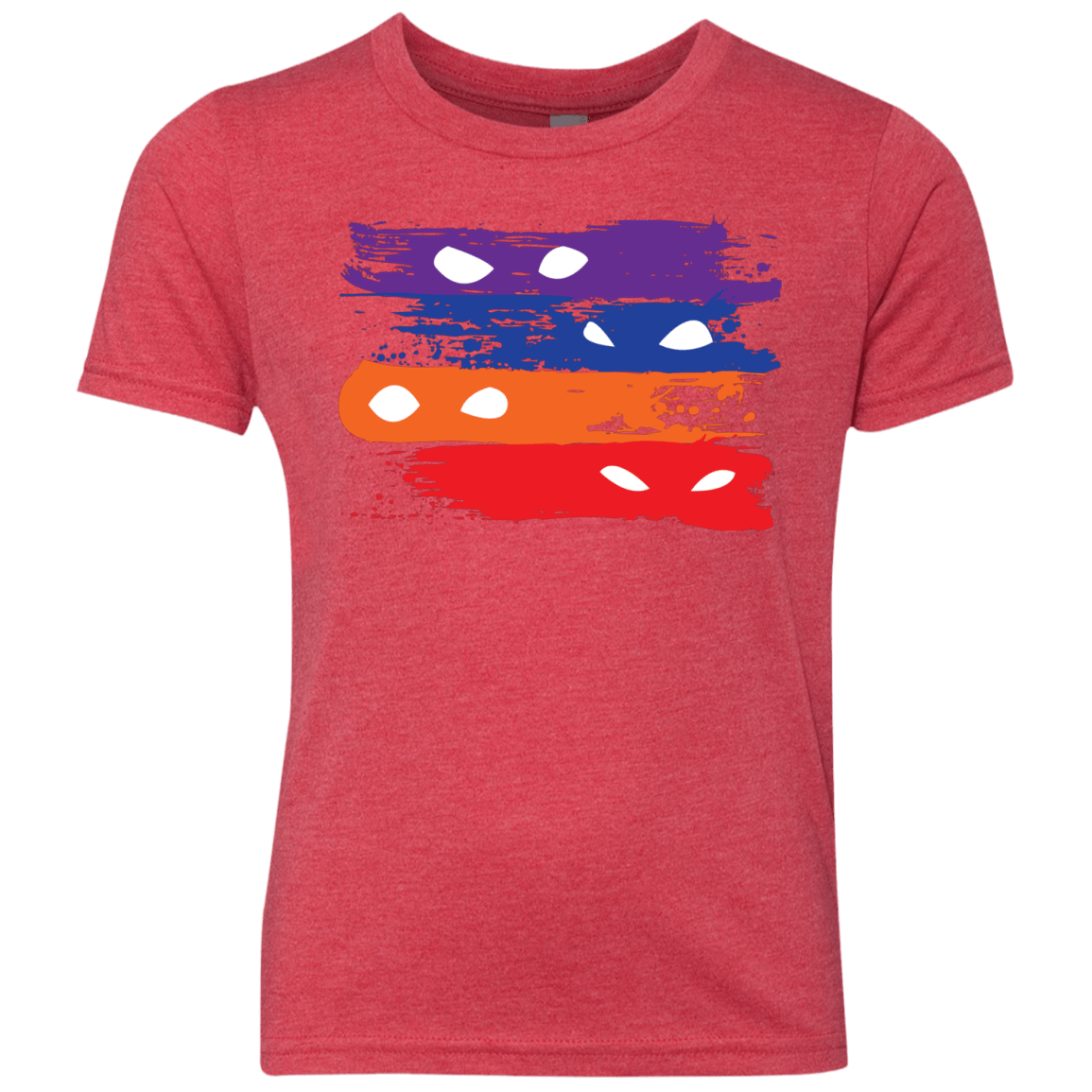 T-Shirts Vintage Red / YXS Ninja Flag Youth Triblend T-Shirt