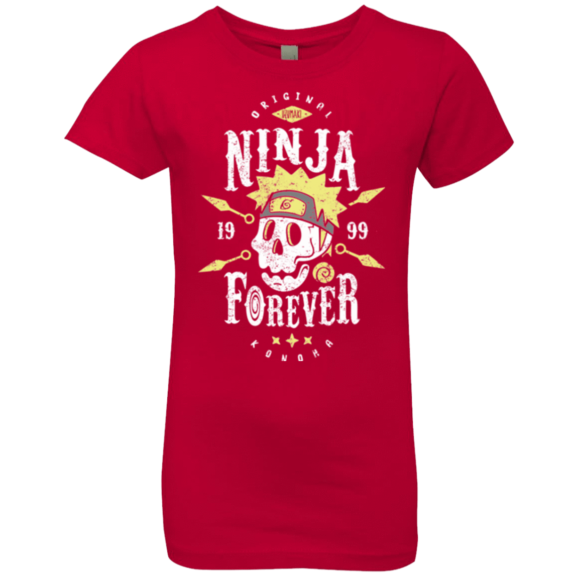 T-Shirts Red / YXS Ninja Forever Girls Premium T-Shirt