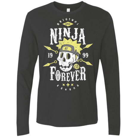 T-Shirts Heavy Metal / Small Ninja Forever Men's Premium Long Sleeve