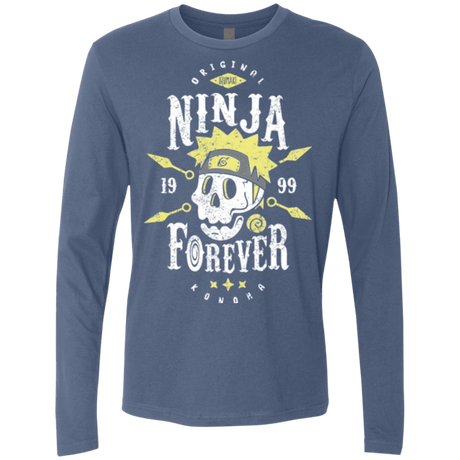 T-Shirts Indigo / Small Ninja Forever Men's Premium Long Sleeve