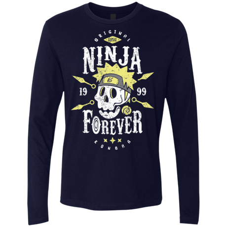 T-Shirts Midnight Navy / Small Ninja Forever Men's Premium Long Sleeve