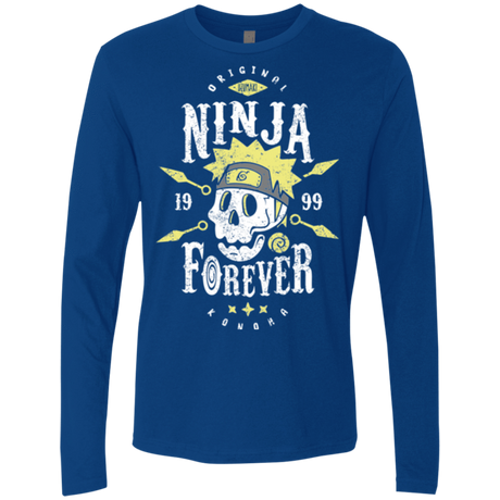 T-Shirts Royal / Small Ninja Forever Men's Premium Long Sleeve