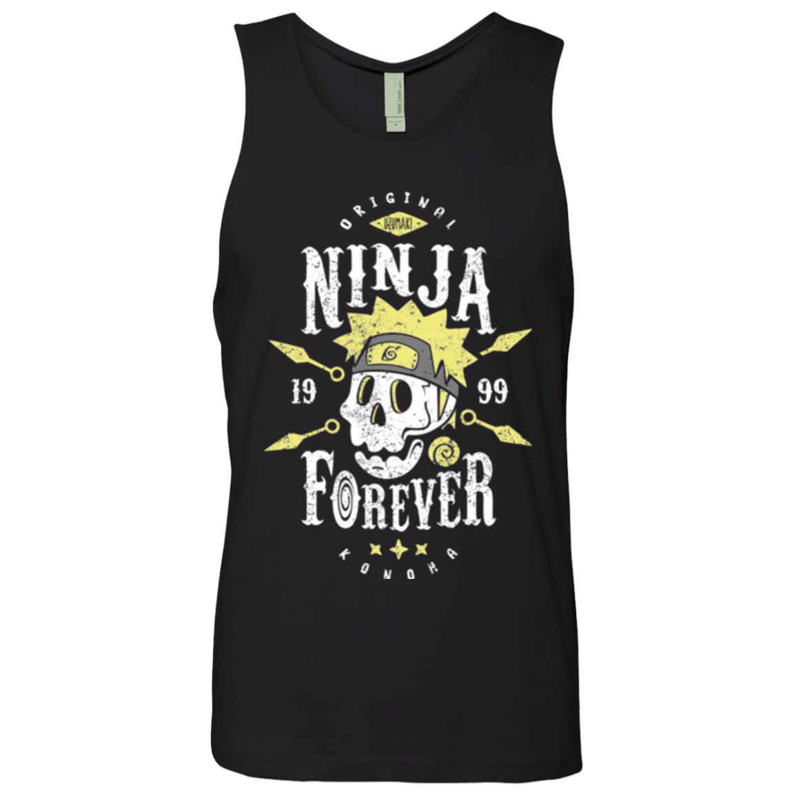 T-Shirts Black / Small Ninja Forever Men's Premium Tank Top