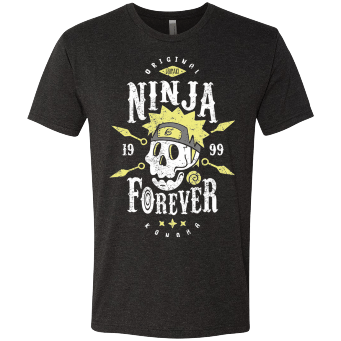 T-Shirts Vintage Black / Small Ninja Forever Men's Triblend T-Shirt