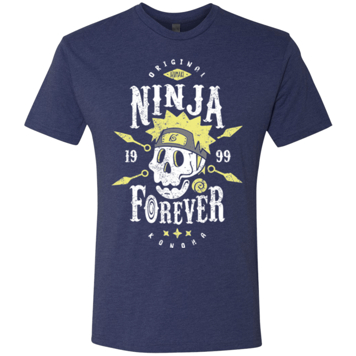 T-Shirts Vintage Navy / Small Ninja Forever Men's Triblend T-Shirt