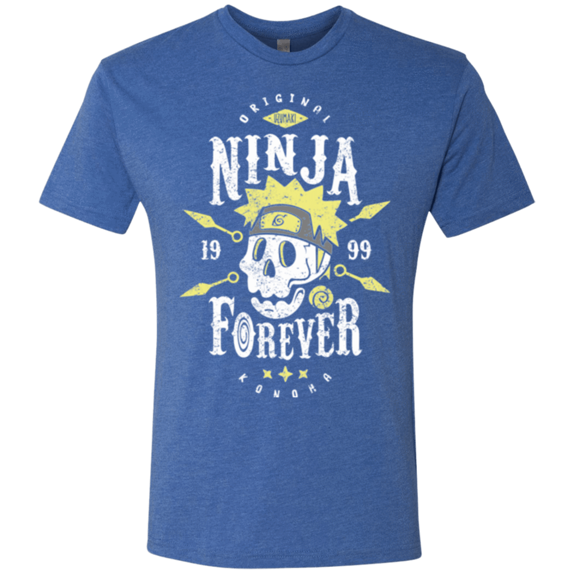 T-Shirts Vintage Royal / Small Ninja Forever Men's Triblend T-Shirt