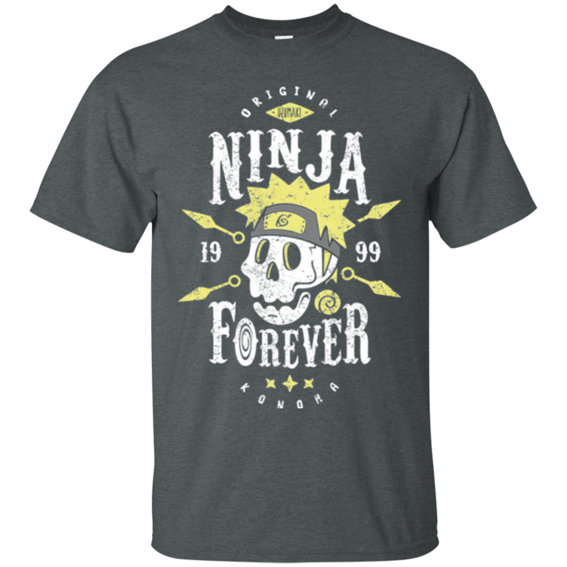 T-Shirts Dark Heather / Small Ninja Forever T-Shirt