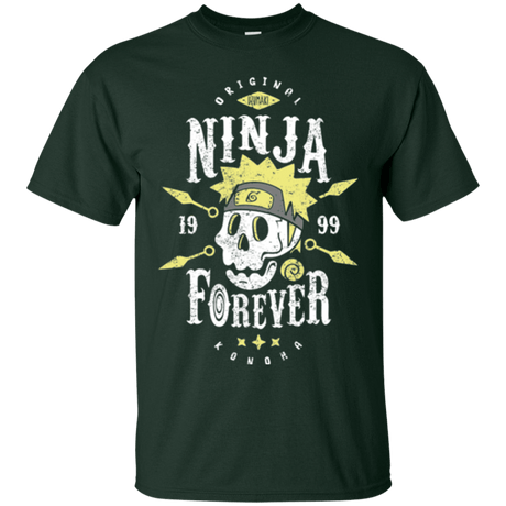 T-Shirts Forest Green / Small Ninja Forever T-Shirt