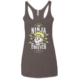 T-Shirts Macchiato / X-Small Ninja Forever Women's Triblend Racerback Tank