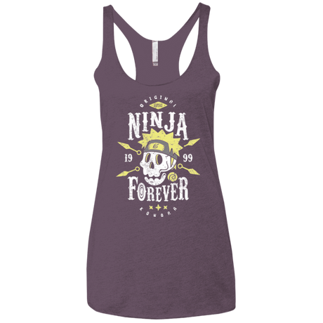 T-Shirts Vintage Purple / X-Small Ninja Forever Women's Triblend Racerback Tank