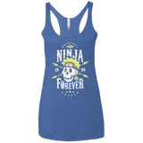 T-Shirts Vintage Royal / X-Small Ninja Forever Women's Triblend Racerback Tank