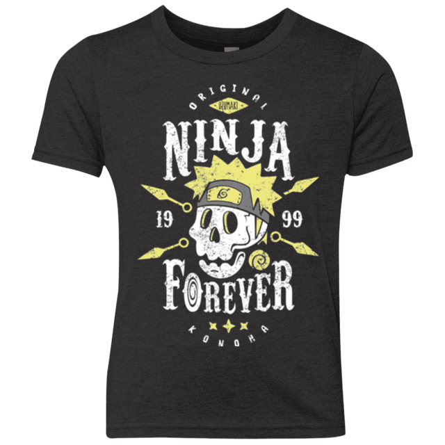 T-Shirts Vintage Black / YXS Ninja Forever Youth Triblend T-Shirt