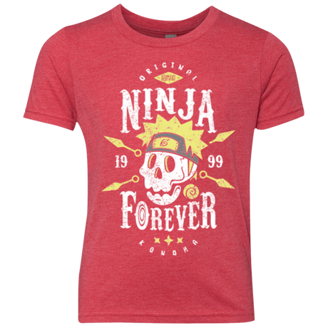 T-Shirts Vintage Red / YXS Ninja Forever Youth Triblend T-Shirt