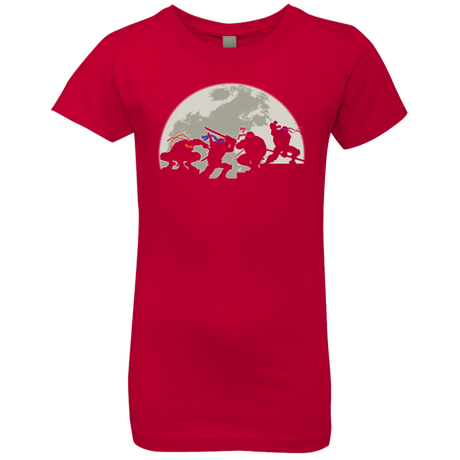 T-Shirts Red / YXS Ninja Girls Premium T-Shirt
