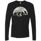 T-Shirts Black / Small Ninja Men's Premium Long Sleeve