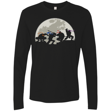 T-Shirts Black / Small Ninja Men's Premium Long Sleeve