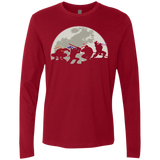 T-Shirts Cardinal / Small Ninja Men's Premium Long Sleeve