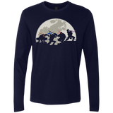 T-Shirts Midnight Navy / Small Ninja Men's Premium Long Sleeve