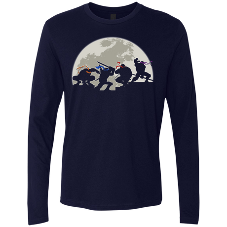 T-Shirts Midnight Navy / Small Ninja Men's Premium Long Sleeve