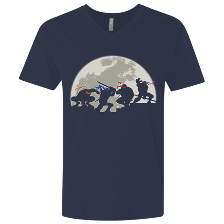 T-Shirts Midnight Navy / X-Small Ninja Men's Premium V-Neck