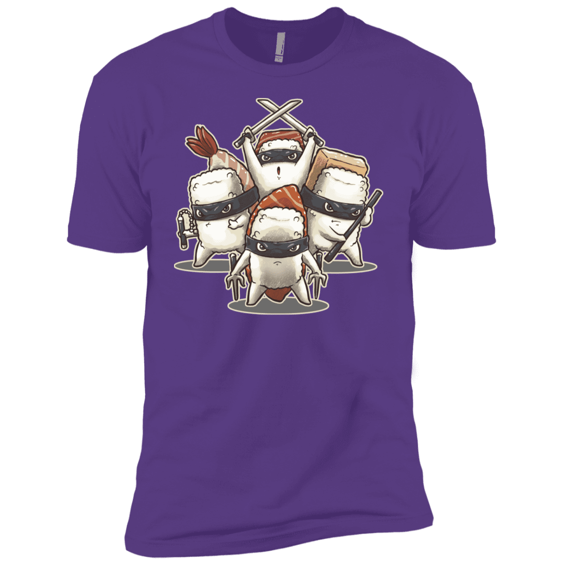 T-Shirts Purple Rush / YXS Ninja Sushi Boys Premium T-Shirt