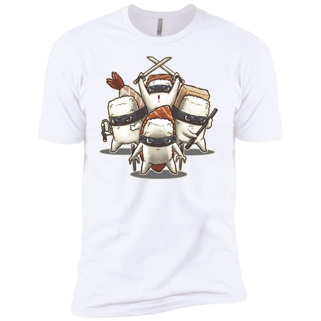 T-Shirts White / YXS Ninja Sushi Boys Premium T-Shirt