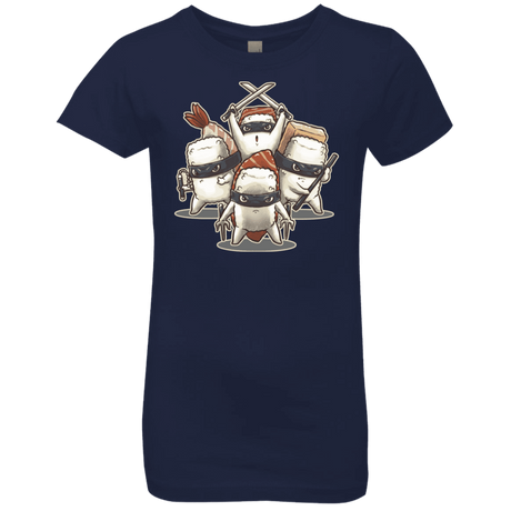 T-Shirts Midnight Navy / YXS Ninja Sushi Girls Premium T-Shirt