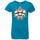 T-Shirts Turquoise / YXS Ninja Sushi Girls Premium T-Shirt