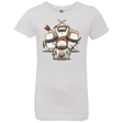 T-Shirts White / YXS Ninja Sushi Girls Premium T-Shirt