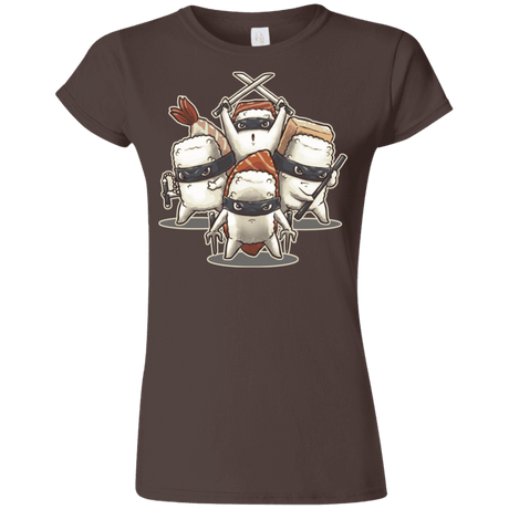 T-Shirts Dark Chocolate / S Ninja Sushi Junior Slimmer-Fit T-Shirt