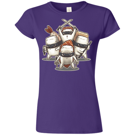 T-Shirts Purple / S Ninja Sushi Junior Slimmer-Fit T-Shirt