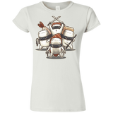 T-Shirts White / S Ninja Sushi Junior Slimmer-Fit T-Shirt