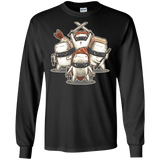 T-Shirts Black / S Ninja Sushi Men's Long Sleeve T-Shirt