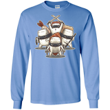 T-Shirts Carolina Blue / S Ninja Sushi Men's Long Sleeve T-Shirt