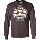 T-Shirts Dark Chocolate / S Ninja Sushi Men's Long Sleeve T-Shirt