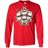 T-Shirts Red / S Ninja Sushi Men's Long Sleeve T-Shirt