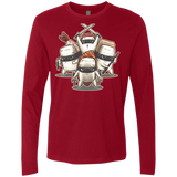 T-Shirts Cardinal / S Ninja Sushi Men's Premium Long Sleeve