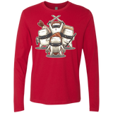 T-Shirts Red / S Ninja Sushi Men's Premium Long Sleeve