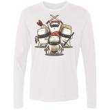 T-Shirts White / S Ninja Sushi Men's Premium Long Sleeve