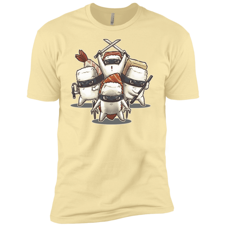 T-Shirts Banana Cream / X-Small Ninja Sushi Men's Premium T-Shirt
