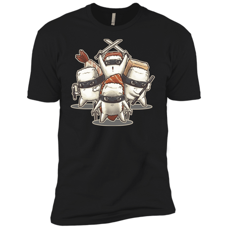 T-Shirts Black / X-Small Ninja Sushi Men's Premium T-Shirt